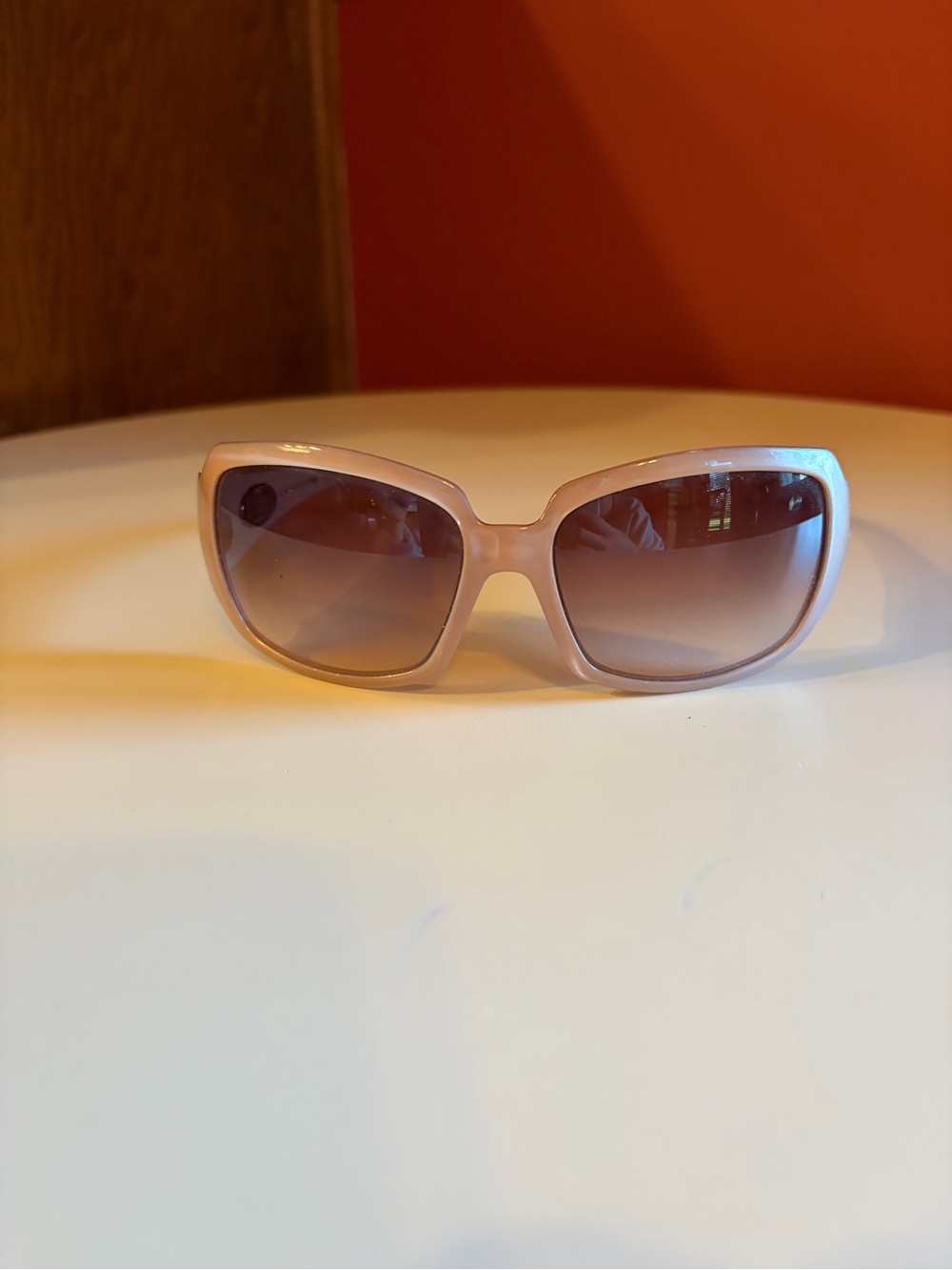 2012 Fendi Women's Oversized Sunglasses in Light Pink